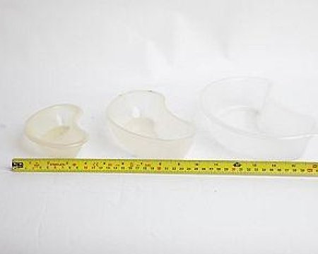 Kidney Dish Clear Plastic Large (priced individually)